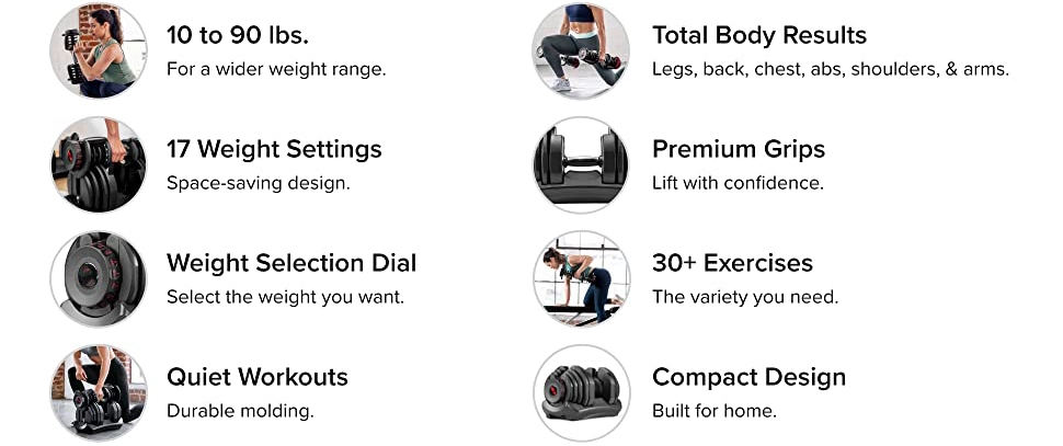 Additional Feature 1090 40kgs dumbbell