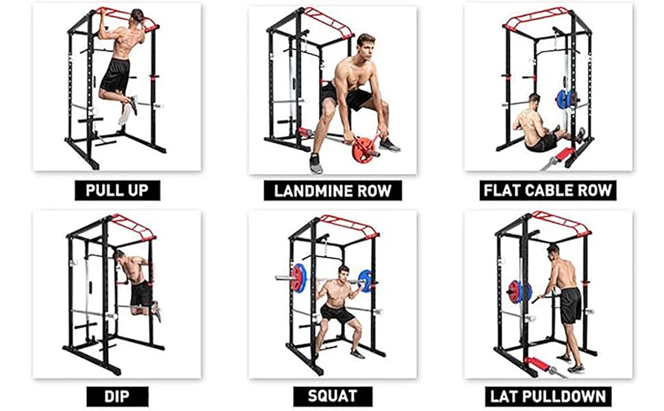 Power Cage Squat Rack Applicable types of fitness